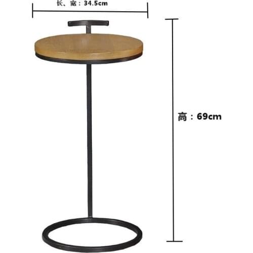 46(H)*40(D)cm living room coffee table sofa side tea table bedroom corner table round storage table