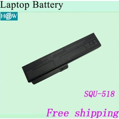 6-cell SQU-518 laptop battery For Fujitsu Amilo Pro 564E1GB V3205 Si1520 batteries Free shipping