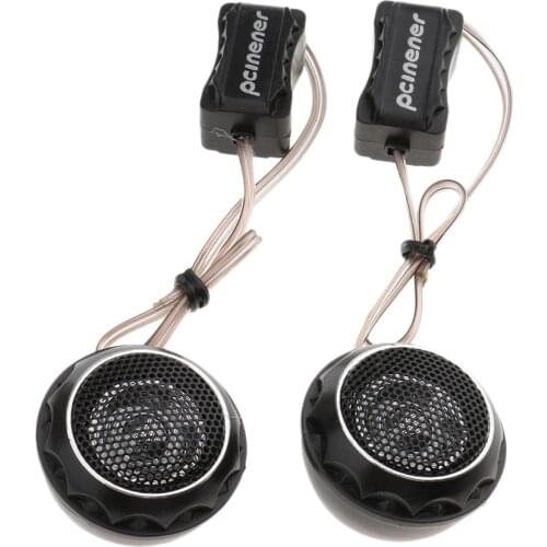 Perfect Sound 2 Pieces Car Audio Stereo Speaker Horn Easy Fixed With Subwoofer Audio estereo stereo president