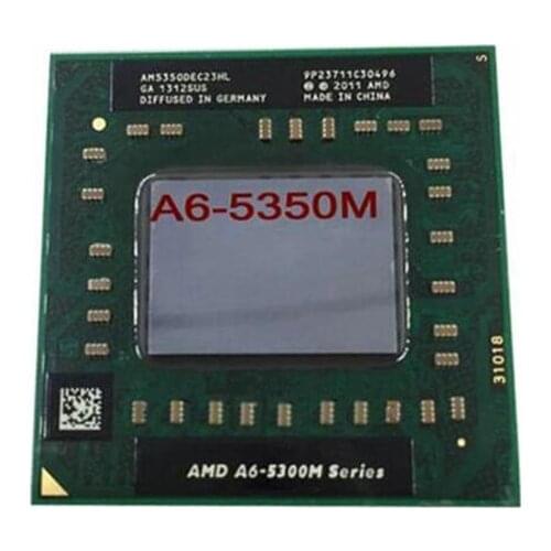 Free shipping Laptop CPU A6-5350M AM5350DEC23HL 2.9GHz 1MB Dual Core Notebook processors Laptop CPU New&Original