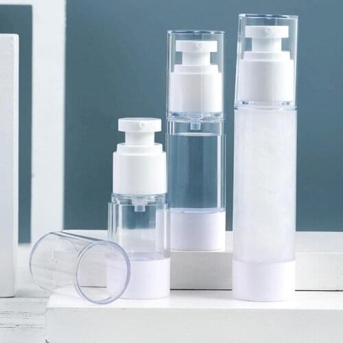 Bottle Easy-using Exquisite Transparent Refillable Travel Bottle for Home Empty Bottle Plastic Portable Perfume Bottle Container