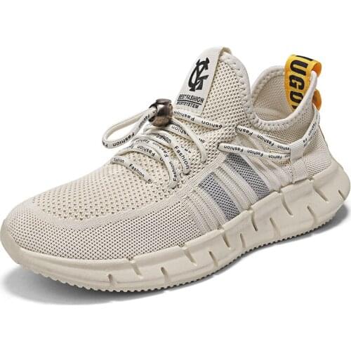 Breathable Mens Mesh Running Shoes Athletic Sports Sneakers Male Outdoor Street Walking Shoes Comfortable Workout Sneakers 2020