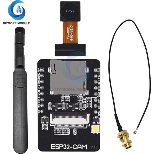 ESP32-CAM WiFi Module ESP32 serial to WiFi ESP32 CAM Development Board 5V Bluetooth with OV2640 Camera Module Nodemcu