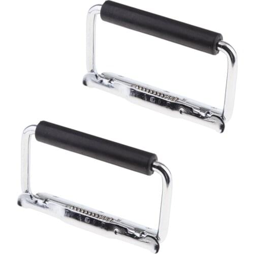 Quantity 2 Door Handle D Handle Hinge With 3 Mounting Holes Silver