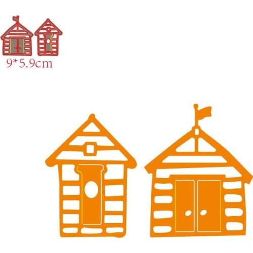 MISS VINTAGE Craft metal cutting dies cut die mold 2021 seahouse Scrapbook paper craft knife mould blade punch stencils dies