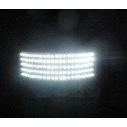 Fashion 2015 White Color Led Light Up Luminous Growing Nightclub DJ Bar Party Glasses Eyewear For Stage Show Performance Props