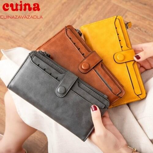 New Fashion Womens Bifold Wallet Leather Clutch Card Holder Ladys Purse Long Handbag