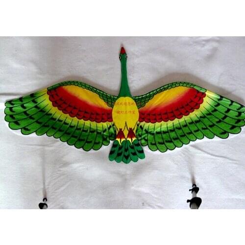 Vlieger single line kite Crane traditional chinese kites art cometa voladora papagaio voador fun factory fairy wings flying bird