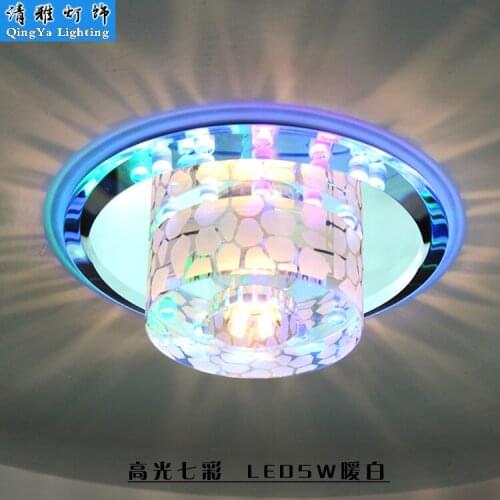 Creative entrance hall genuine Aisle lights corridor lamp LED crystal lamp lighting modern minimalist lighting SD124