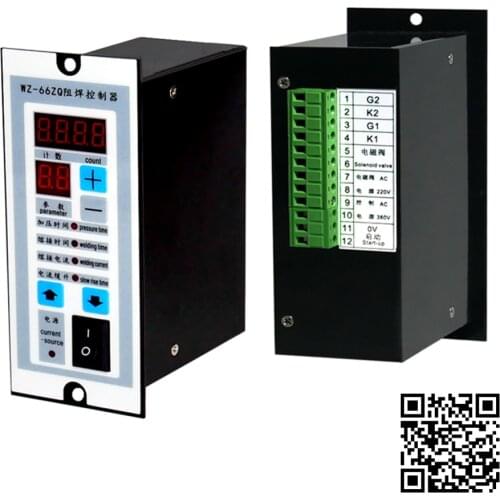 Pneumatic Spot Welding Controller Box WZ-66ZQ Foot Spot Welding Machine Control Board DHJ-10-AZ Spot Welding Controller