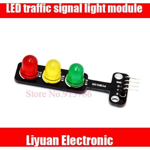 3pcs LED traffic lights light-emitting module / digital signal output Traffic light module / electronic building blocks