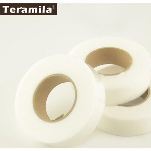 Teramila News Double Faced Adhesive Tape For Fabric Synthetic Battings Tape 3CM Width 70 Yards/Disk DIY Accessories