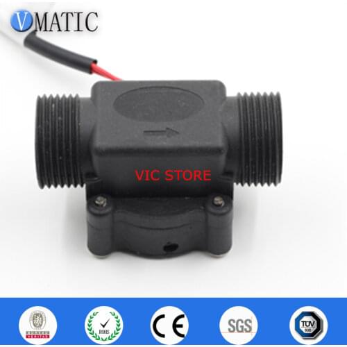 High Quality VC678-1 Black Plastic Electronic Hot Automatic Sensor Toilet Flush Valve Toilets Magnetic Water Flow Switch