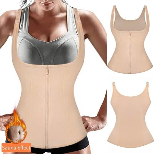 Women Waist Trainer Weight Loss Sweat Vest Girdles Cintas Modeladora Body Shaper Workout Trimmer Belt Sport Shapewear Corset