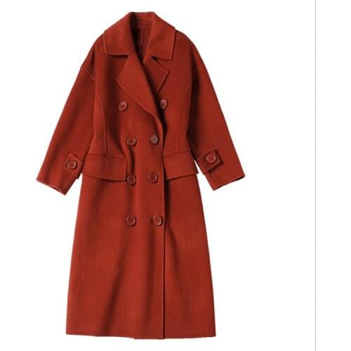 Women Double-Sided Wool Overcoat Womens Wool Coat woman parkas wool coats woman winter jackets wool outwears jacket clothes