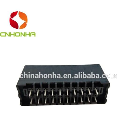 20 pin 178328-2 Dynamic 3000 series black PCB connector auto electrical car connectors for AMP Tyco