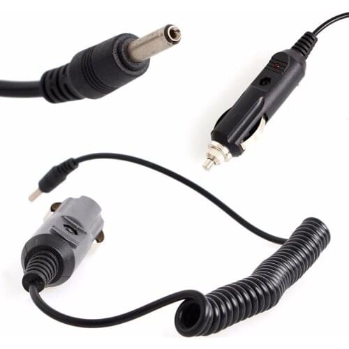 12V DC Power Adapter 1.5M Cable 3.5mm x 1.35mm Car Charger for Camera Charger Cable DC Power Adapter Cigarette Lighter
