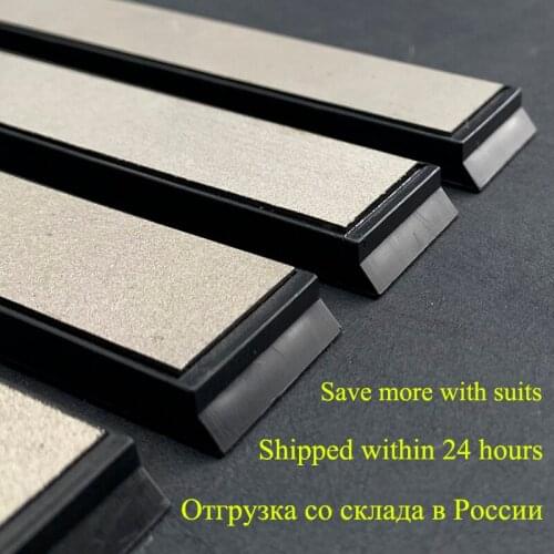 240 400 600 1000 Grit Diamond Sharpening Stone Set Professional Knife Sharpener With Base Ruby Whetstone 4pcs Grinding stone