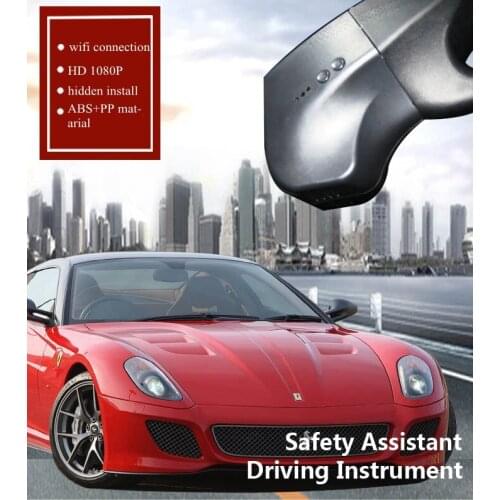 PLUSOBD Vehicle Camera For Ferrari F12 Video Recorder Car Dash Camera 1080P Car Black Box G-sensor With HD Video Output Wifi DVR