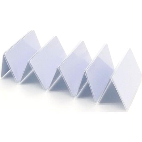 Free Shipping 100pcs/Lot NFC 13.56MHz ISO14443A RFID MFS50 PVC Smart Card RFID Tag Cards Access Control Cards