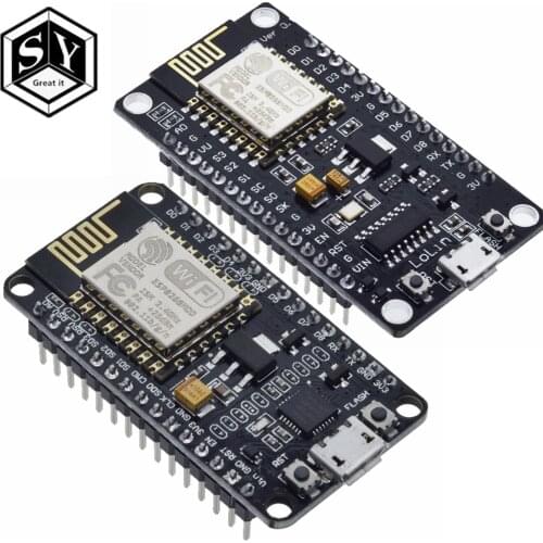 Wireless Module CH340/CP2102 NodeMcu V3 V2 Lua WIFI Internet of Things Development Board Based ESP8266 ESP-12E with Pcb Antenna