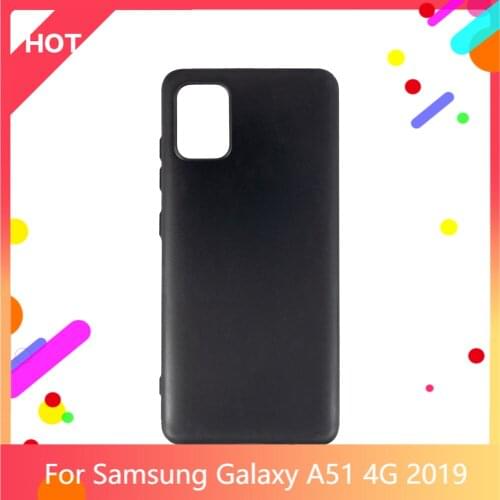 Galaxy A51 4G 2019 Case Matte Soft Silicone TPU Back Cover For Samsung Galaxy A51 4G 2019 Phone Case Slim shockproof