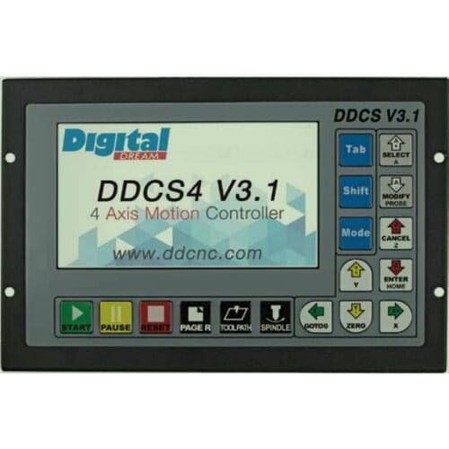 DDCSV3.1 4 axis 500KHz g-code offline controller for CNC drilling milling machine engraving machine