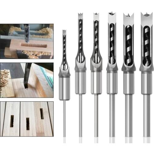 Woodworking square drill mortise drill square drill core salad drill woodworking