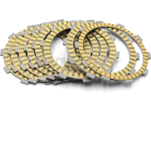 8 Pcs Motorcycle Friction Clutch plates disc For SUZUKI GSR400 GSR400A 2006-2019 GSR600 K6 K7 K8 K9 L0 /ABS GSR 600 2006-2010