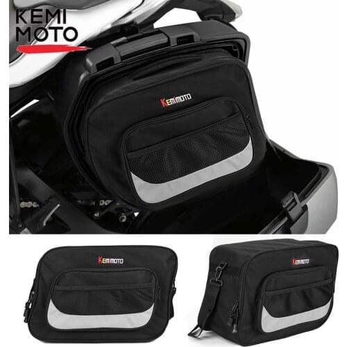 For Pannier Liner BMW R1200RT R850R R850RT R1100 R RS RT S R1100GS R1150RS Motorcycle Luggage Bags Black Expandable Inner Bags