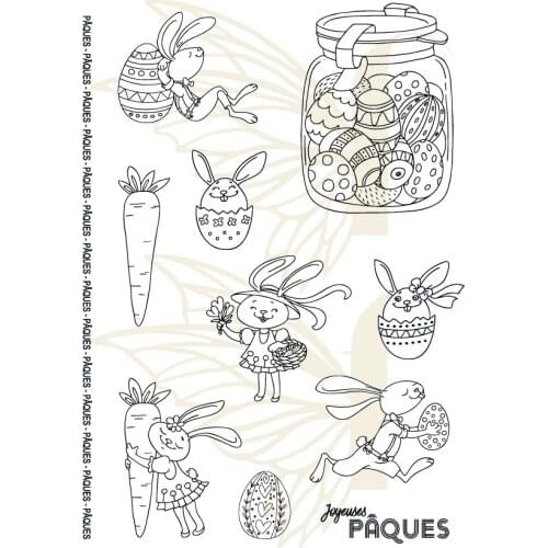 French Transparent Clear Silicone Stamp/Seal for DIY scrapbooking/photo album Decorative clear stamp 0336
