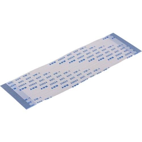 2pcs Flexible Flat Cable FFC FPC 60 Pin 0.5 mm Pitch Length 1000 mm 2000 mm Froward Type A Same Contact