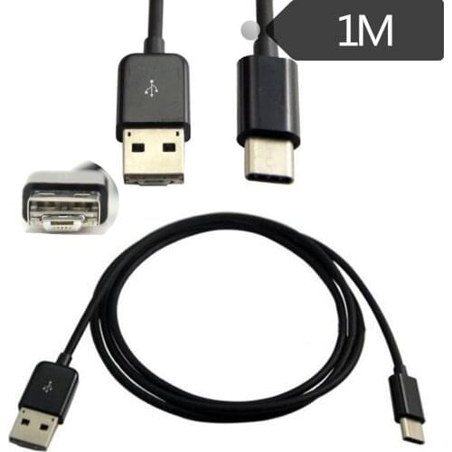 Type-c charging cable otg data line one drag two 1 minutes 2 Android 2-in-1 speed charging cable 1m/100cm