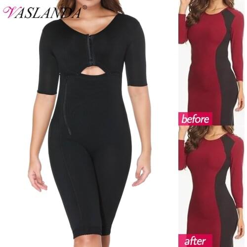 Shapewear for Women Full Body Shaper Tummy Control Bodysuits Slimming Underwear Waist Trainer Butt Lifter Postpartum Fat Burner