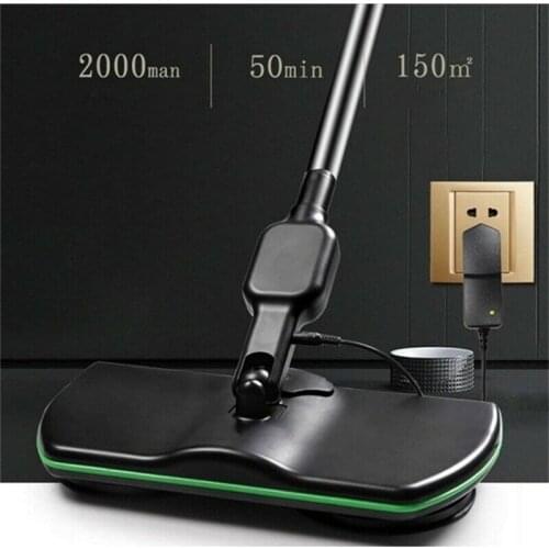 Rechargeable 360 degree Rotation Cordless Floor Cleaner Scrubber Polisher Automatic Electric Rotary Microfiber Mop Cleaning Mop