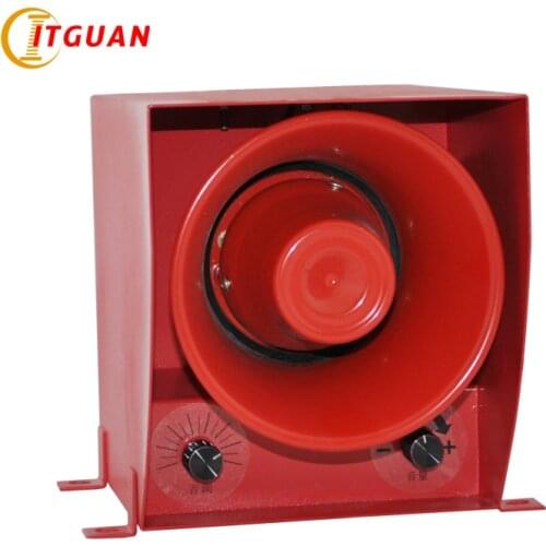 TGSG-07D industrial warning alarm 130dB DC24V,AC36V/48V/110V/220V/380V siren safety alarm set warner alarm apparatus Industrial