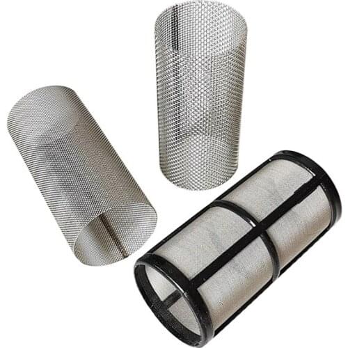 2Pcs 20/40/80 Mesh Garden Filter Plastic Transparent Irrigation System Impurity Filter Aquaculture Household Water Pipe Filter