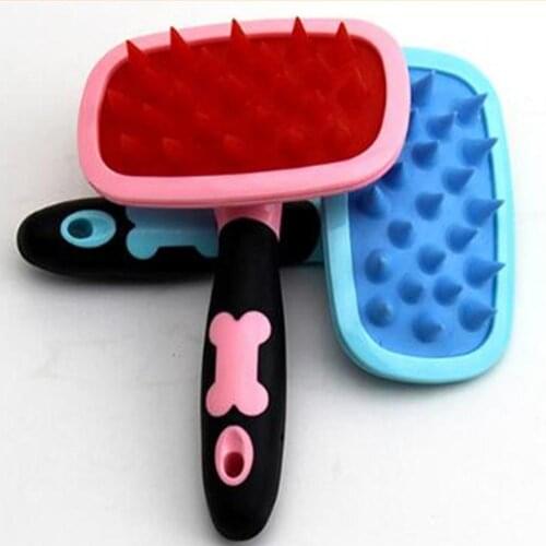 Pet Hair Removal Brush Dog Accessories Cat Hair Grooming Slicker Brush Gilling Cleaning Tools rasqueadeira profissional Pet Comb