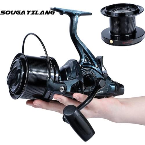 Sougayilang Fishing Reel 9000-12000 Series Surf Fishing Reel Ultra Smooth Powerful Spinning Reel for Carp Fishing Sea Fishing