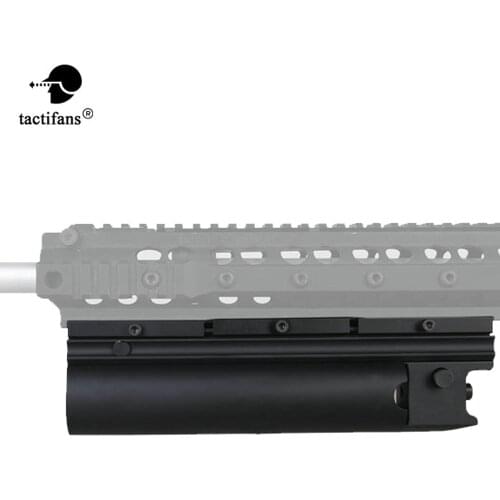 Tactical BD MB Style XM203 9 Inch Aluminum Built In Safety Button Quick BB Load Launcher Airsoft Shooting Hunting Accessories