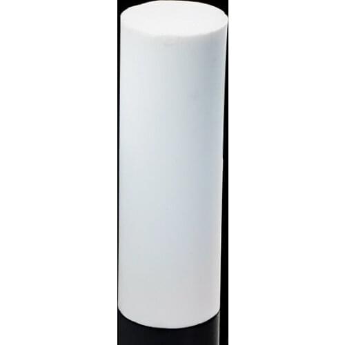 High(low) temperature resistance PTFE rod 65mm*25cm/Acid-alkali resistance rod/ high quality PTFE solid plastic rods