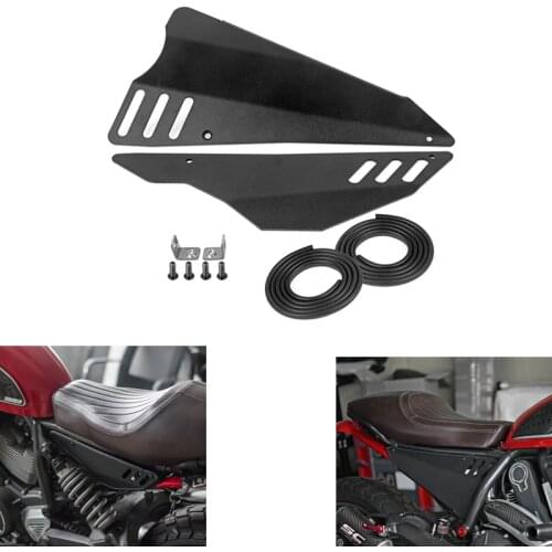 For Ducati Scrambler Icon Sixty Urban Enduro Seat Cushion Side Panel Motorcycle accessories Decorative Fender Protective Cover