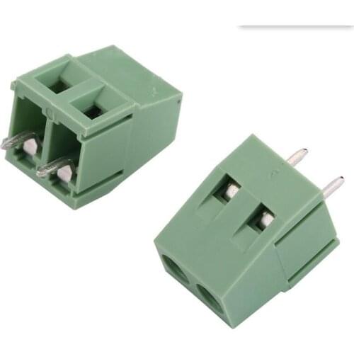 KF128-2P KF128-3P 5.00MM 300V 10A 5mm Pitch Straight Needle Connector Pcb Screw Terminal Block Connector 2 Pin 3 Pin