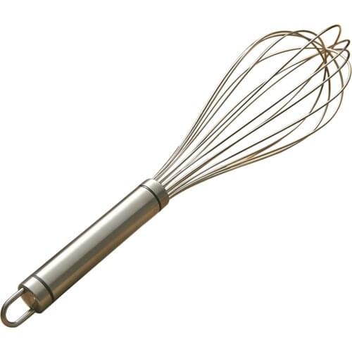 7 Wire Whisk Balloon Egg Whisk With End Hook Kitchen Tools For Blending Whisking Frothing Stirring Handy Egg