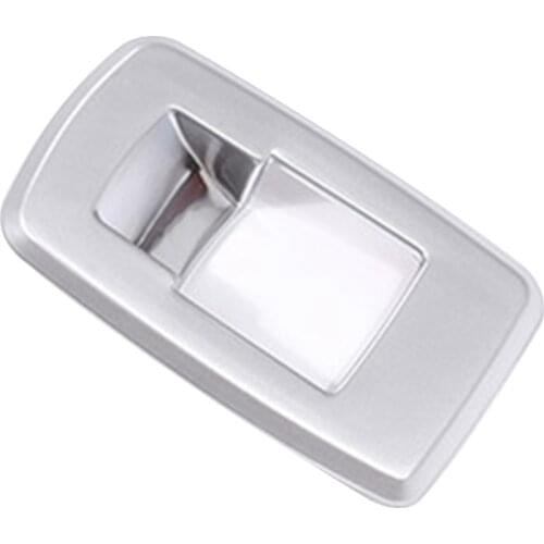 Car ABS Chrome Rear Tail Door Switch Button Cover Trim for -BMW X1 F48 2016-2020