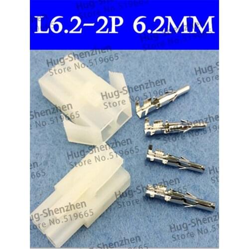 FREE SHIPPING ! L6.2 2P connector with 4 terminal for car connector