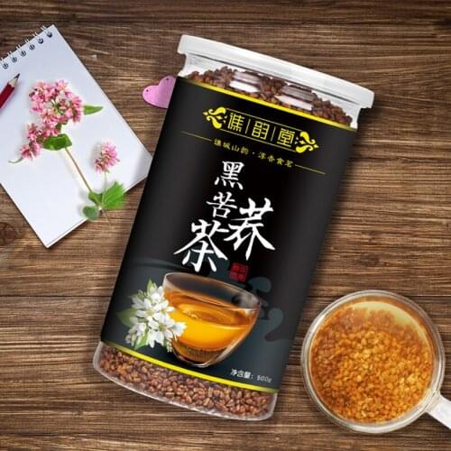 Qiao Yuntang Black Tartary Buckwheat Tea 500g, can adjust heart rhythm, improve myocardial blood supply, and inhibit cancer cell