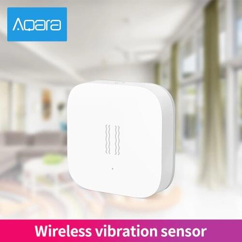 Aqara Shock Sensor Smart Vibration Sensor Zigbee Motion Detection Alarm Monitor Home Safety Mijia Aqara Gateway MiHome