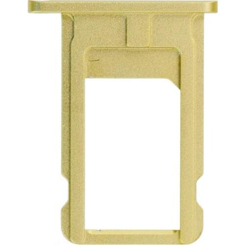 GZM-parts 3pcs/lot Gold/Silver/Gray SIM Card Tray Holder for iPhone 6 4.7" Replacement