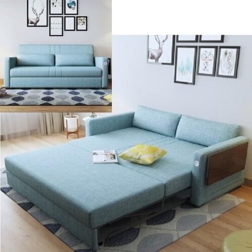 Linen hemp fabric sectional sofas Living Room Sofa set furniture alon couch puff asiento muebles de sala canape sofa bed cama